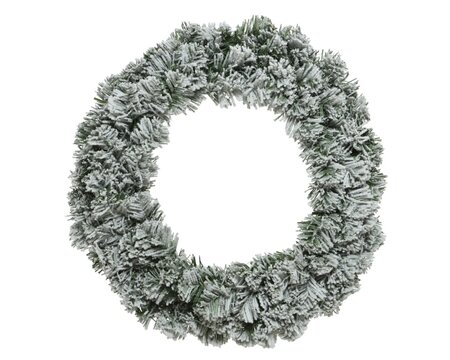 Imperial Wreath Snowy 50cm