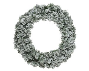 Imperial Wreath Snowy 50cm