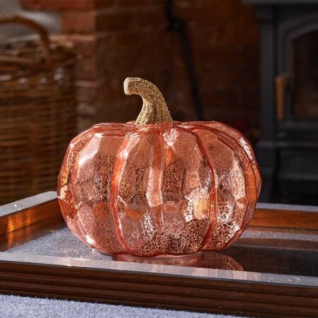 Inlit Golden Pumpkin Medium Battery Powered Lantern - image 3