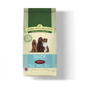 James Wellbeloved Adult Duck & Rice Dry Dog Food 2Kg