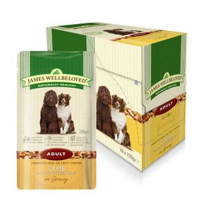 James Wellbeloved Adult Lamb & Rice Wet Dog Food Pouch 150G