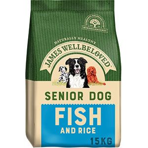 James Wellbeloved Fish And Rice Senior Dog Food 15Kg