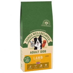 James Wellbeloved Lamb & Rice Adult Dog Food 15Kg