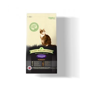 James Wellbeloved Turkey Senior Cat Food 1.5Kg