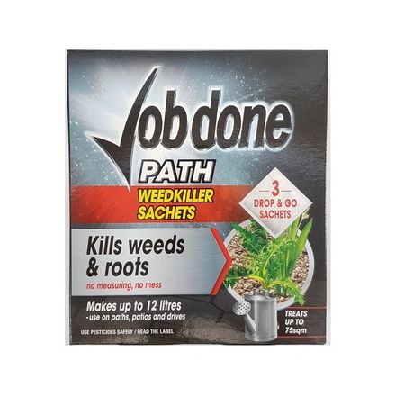 Job Done Path Weedkiller Concentrate 3 Sachet