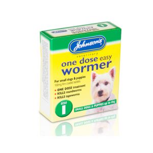 Johnson'S One Dose Easy Wormer Size 1