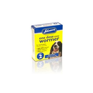 Johnson'S One Dose Easy Wormer Size 2