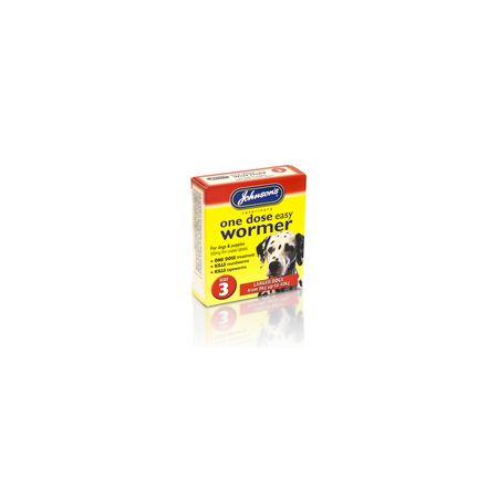 Johnson'S One Dose Easy Wormer Size 3