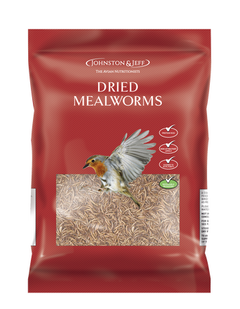 Johnston & Jeff Dried Mealworms 1kg