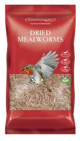 Johnston & Jeff Dried Mealworms 500g