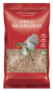 Johnston & Jeff Dried Mealworms 500g
