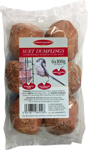 Johnston & Jeff Suet Dumplings - Pack of 6