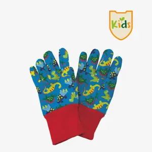 Kent & Stowe Kids Range Blue Dinosaur Gardening Glove Age 3-5 Years