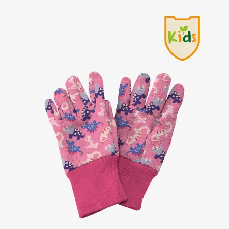 Kent & Stowe Kids Range Pink Dinosaur Gardening Glove Age 3-5 Years