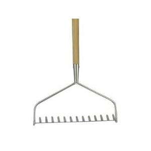 Kent & Stowe Stainless Steel Long Handled Soil Rake