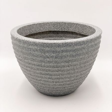 Low Honey Pot 37Cm Alpine Grey