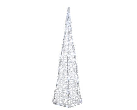 Lumineo Acrylic LED 60cm Pyramid Cool White