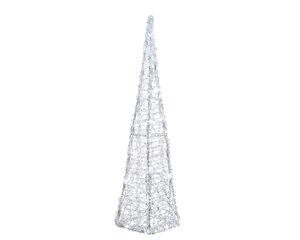 Lumineo Acrylic LED 90cm Pyramid Cool White
