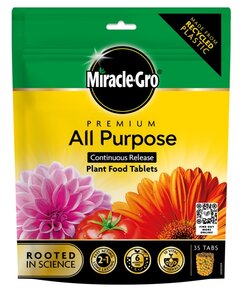 Miracle-Gro All Purpose Continuous Release Plant Food 35 Tablets