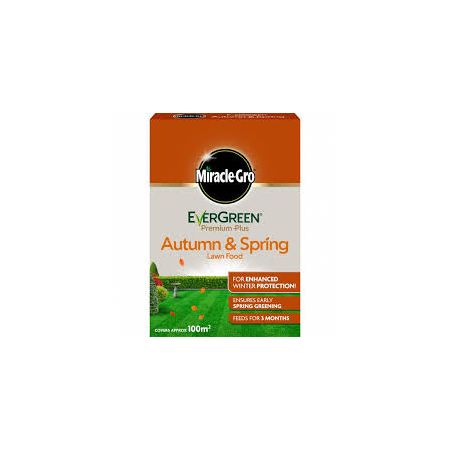 Miracle-Gro® Evergreen® Premium Plus Autumn & Spring Lawn Food 100Sqm