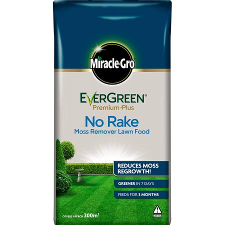 Miracle-Gro® Evergreen® Premium Plus No Rake Moss Remover Lawn Food 200M2