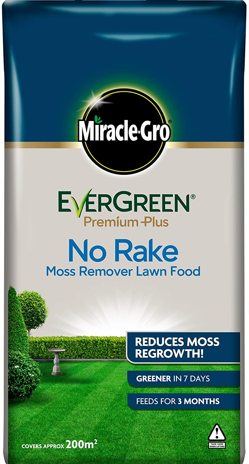 MiracleGro® Evergreen® Premium Plus No Rake Moss Remover Lawn Food