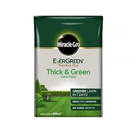 Miracle-Gro® Evergreen® Premium Plus Thick & Green Lawn Food Bag 400Sqm