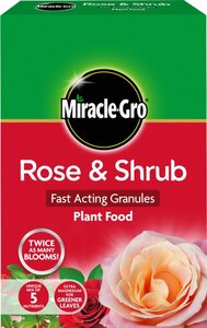 Miracle-Gro® Rose & Shrub Fast Acting Granules Plant Food 3kg