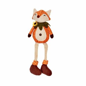 Mr Fox Seated Plush Ornament
