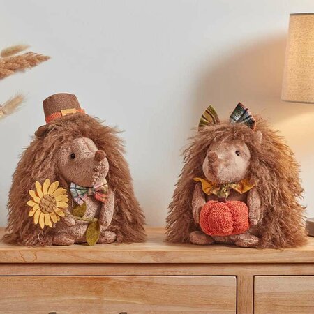 Mr Hedge Seated Plush Decoration