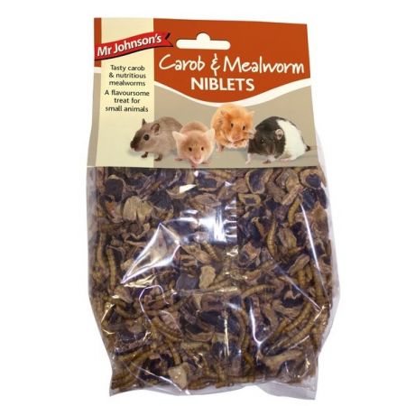 Mr Johnson'S Carob & Mealworm Niblets 150G