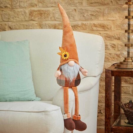 Mr Sunflower Dangly Legs Plush Ornament