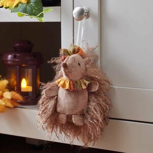 Mrs Hedge Seated Plush Decoration