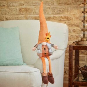 Mrs Sunflower Dangly Legs Plush Ornament