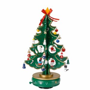 Musical Spinning Deco Tree Traditional - image 2