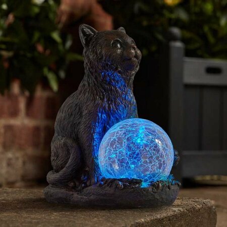 Mystic Mog Cat Solar Ornament - image 1