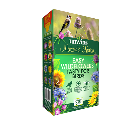 Nature's Haven Easy Wildflowers Bird Mix 1.2Kg 6sqm