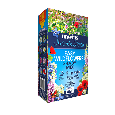 Nature's Haven Easy Wildflowers Shady Mix 1.2Kg 6sqm