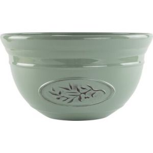 Olive Bowl Planter 30cm - Green