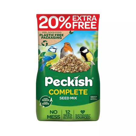 Peckish Complete Seed & Nut Mix with 20% Extra 15.3kg