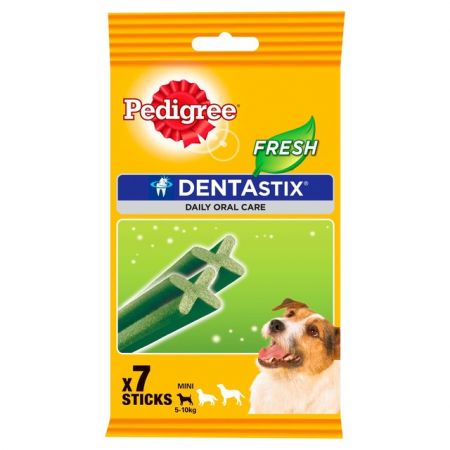 Pedigree Fresh Dentastix For Small Sized Dogs 7 Stick Pack 110G