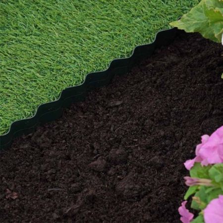 Plastic Lawn Edging 10m x 150mm 