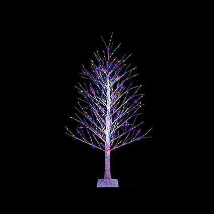 Premier 1.8m Birch Tree 1000 LEDs - Rainbow - image 1