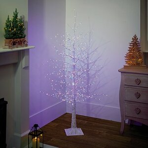 Premier 1.8m Birch Tree 1000 LEDs - Rainbow - image 2