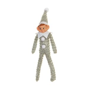 Premier 18cm Tinsel Elf  Christmas Decoration - image 4