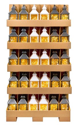 Premier 24cm Lanterns with Lights - 3 designs to choose from - image 1