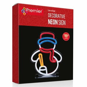 Premier 25cm Snowman Neon Table Top  - image 1