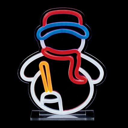 Premier 25cm Snowman Neon Table Top  - image 2