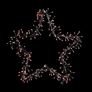 Premier 60cm Twinkling Starburst Black Star - image 2