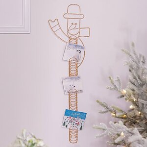 Premier 79cm Gold Metal Wall Card Holders - image 4